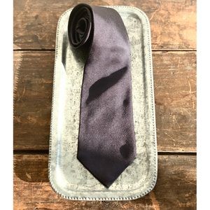 VALENTINO_GRAY SILK_MENS DRESS TIE